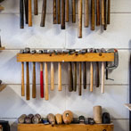 Charlotte Tollyfield at work on her studio 2020